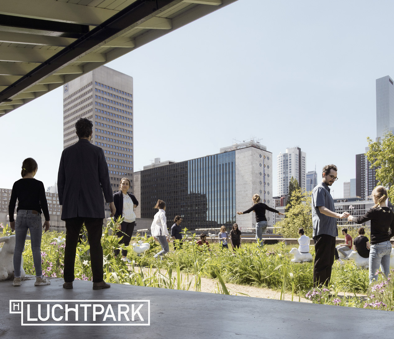 Hofbogen Luchtpark Station Hofplein Hofbogen Luchtpark Station Hofplein