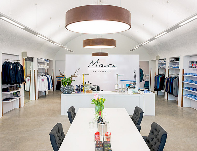 Hofbogen ondernemer: Misura Sartoria, Kleding Op Maat, winkel
