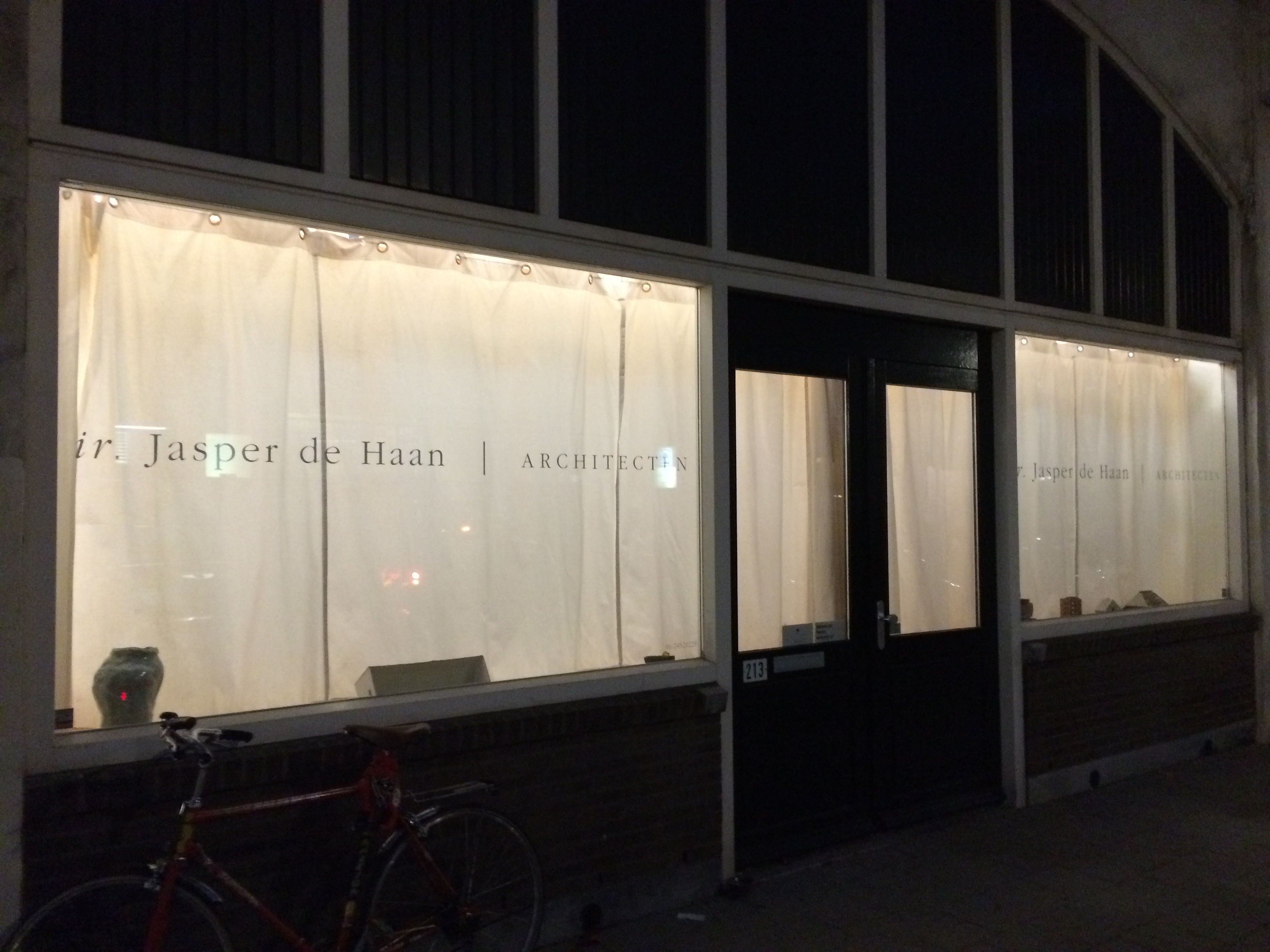 Hofbogen ondernemer: Jasper De Haan Architecten, entree