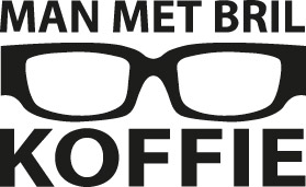 Hofbogen ondernemer: Man met bril koffie, logo
