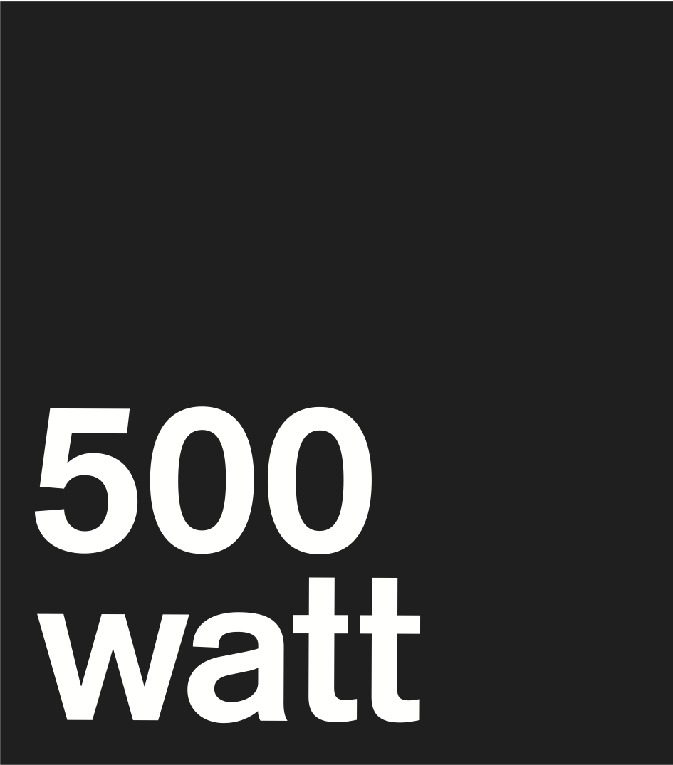 Hofbogen ondernemer: 500 Watt, logo