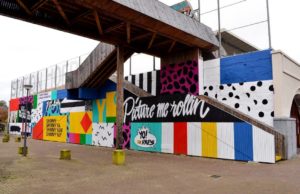 Wallpaintin Opperclaes Hofbogen