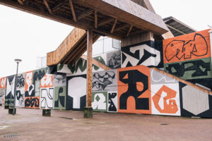 Muurschildering Opperclaes XL_Erosie Hofbogen